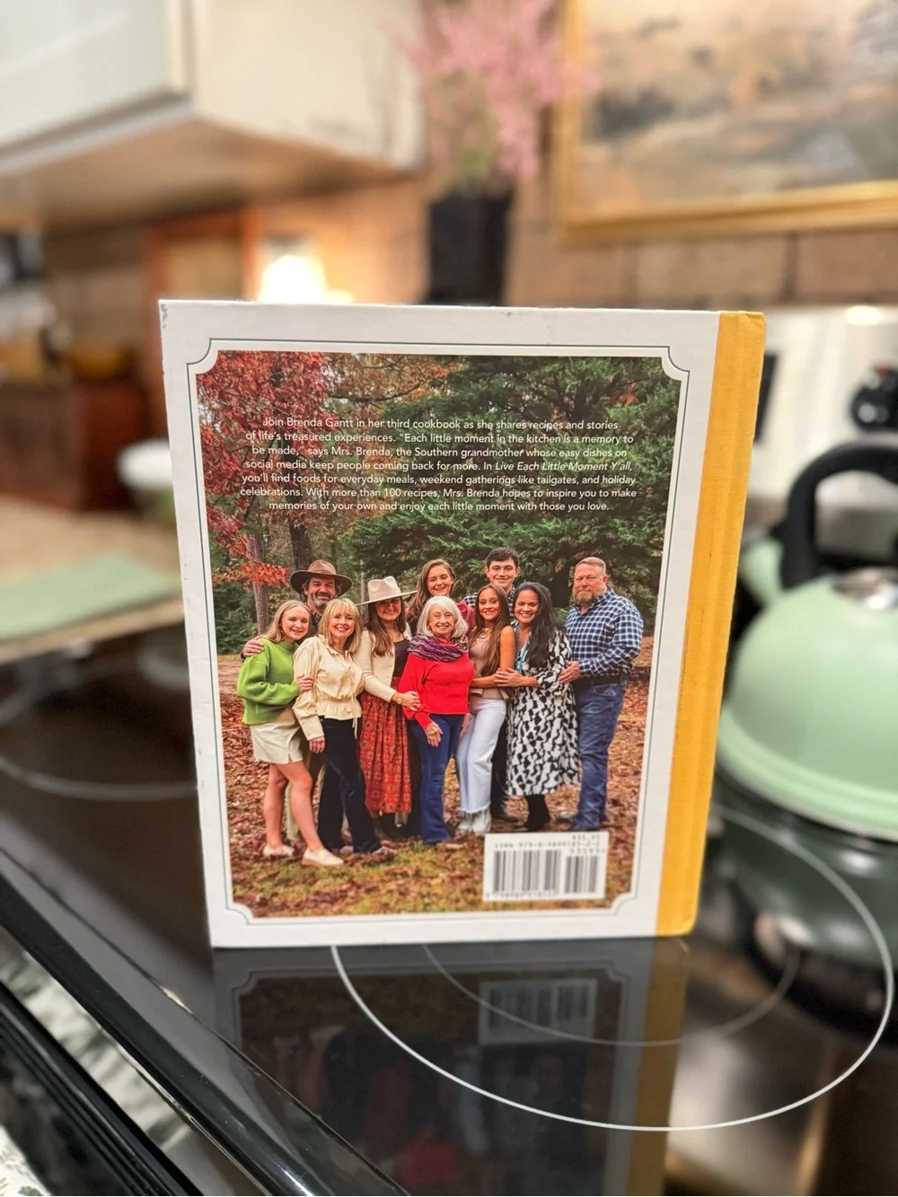 Live Each Little Moment Y'all Cookbook by Brenda Gantt